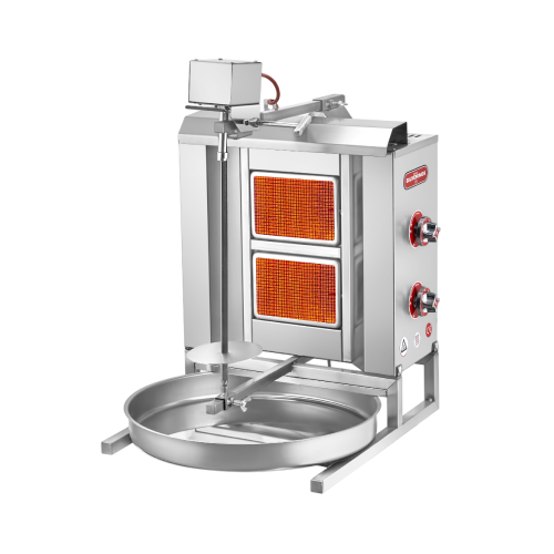 Гриль для донера Silver 2 Radiant, верхний мотор